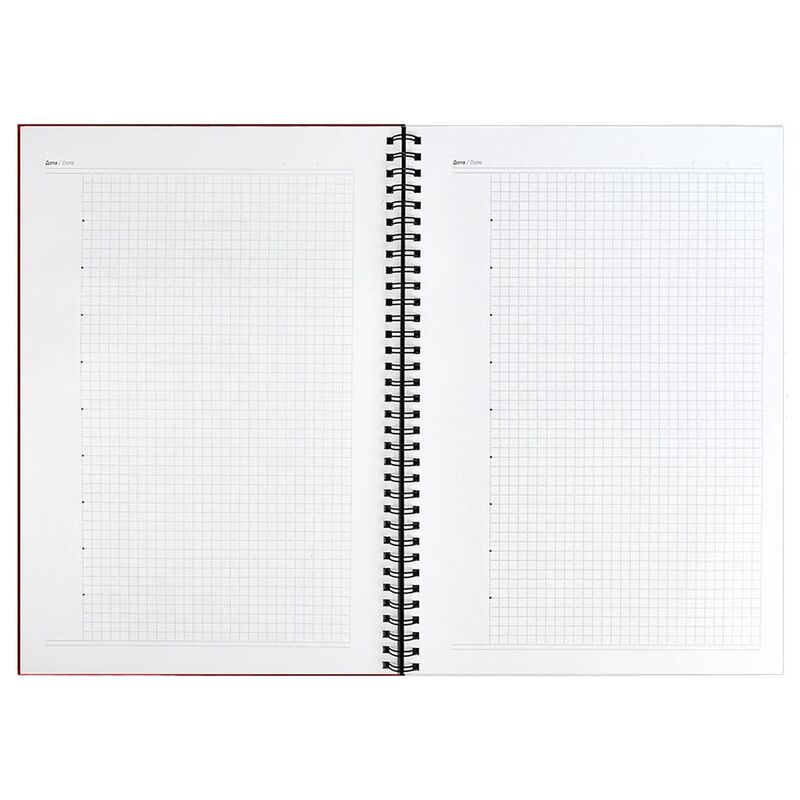 Ежедневник Notera, недатированный, красный арт.20136.50
