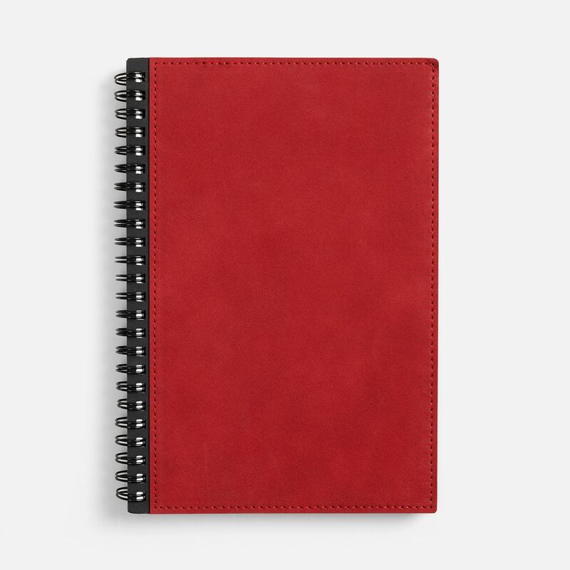 Ежедневник Notera, недатированный, красный арт.20136.50
