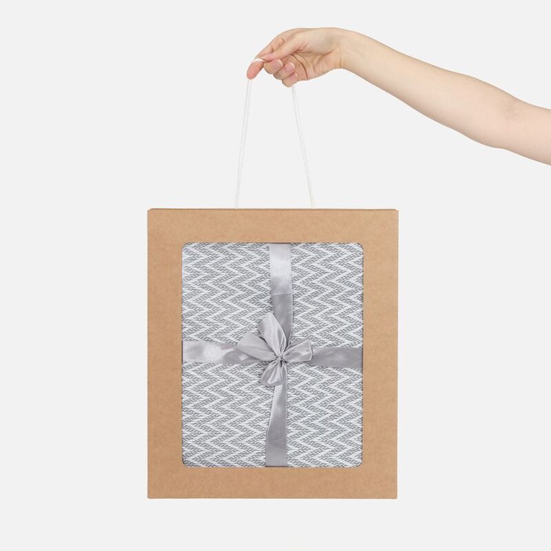 Коробка Pacanelle, M, с белой ручкой арт.16928.06