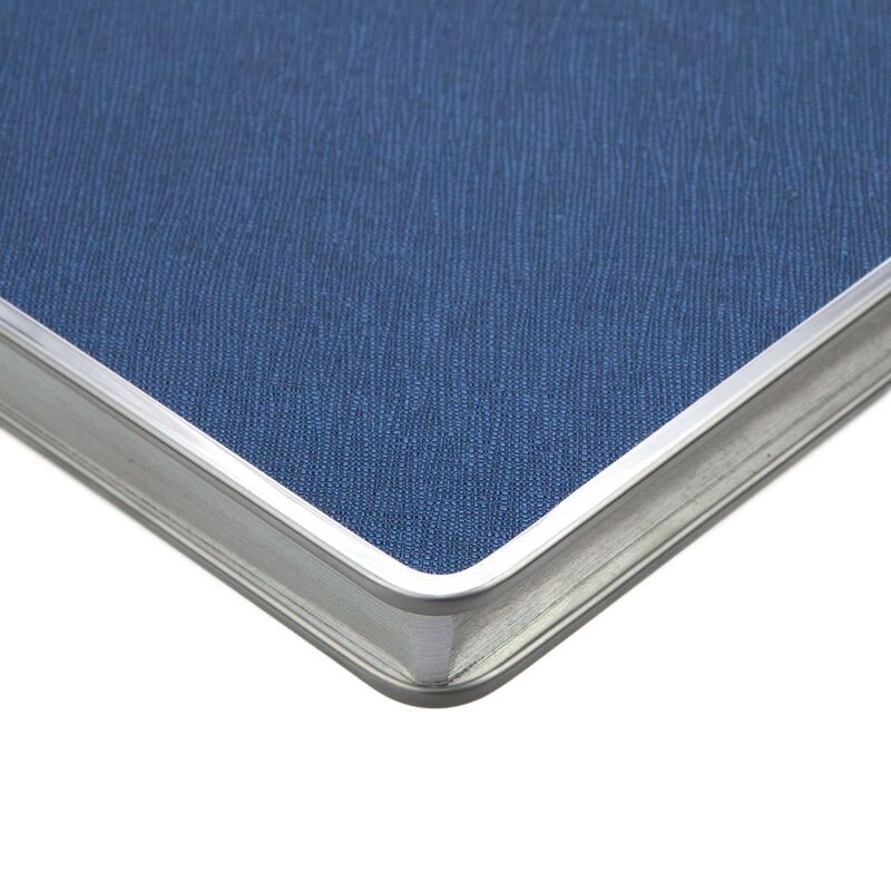 Ежедневник Frame Metal, недатированный, синий арт.21167.40