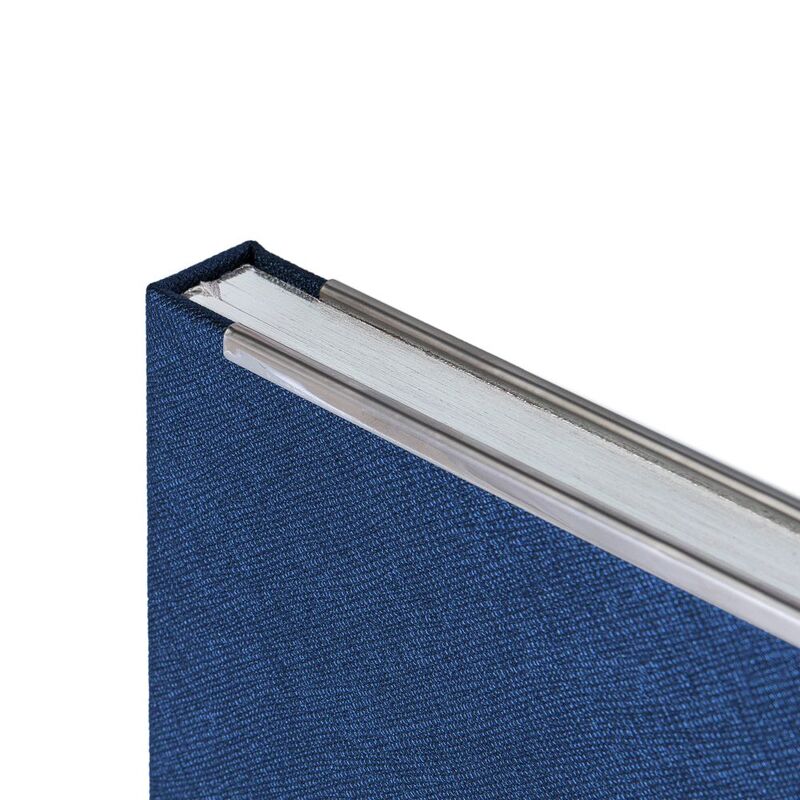 Ежедневник Frame Metal, недатированный, синий арт.21167.40