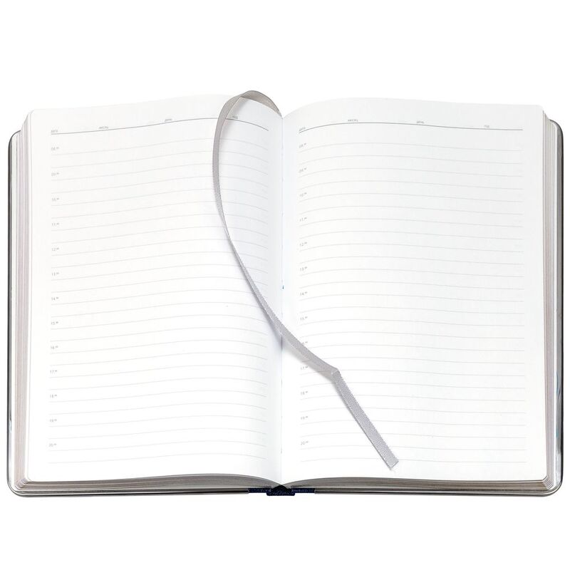 Ежедневник Frame Metal, недатированный, синий арт.21167.40