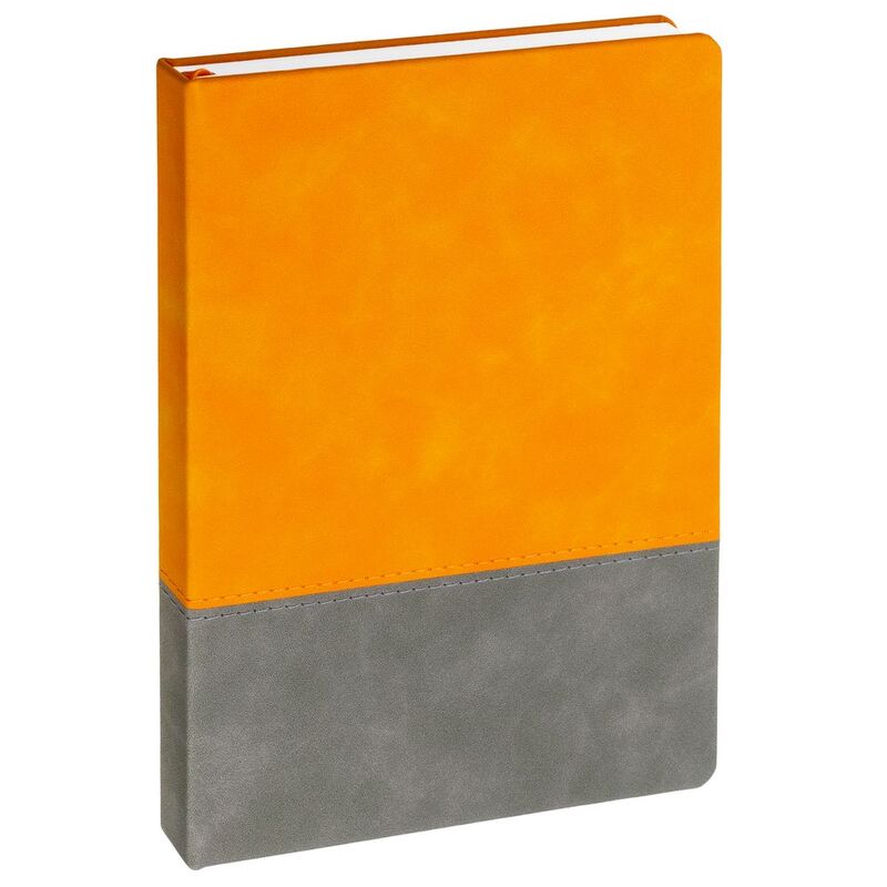 Ежедневник Horizon, недатированный, серый с оранжевым арт.21172.12