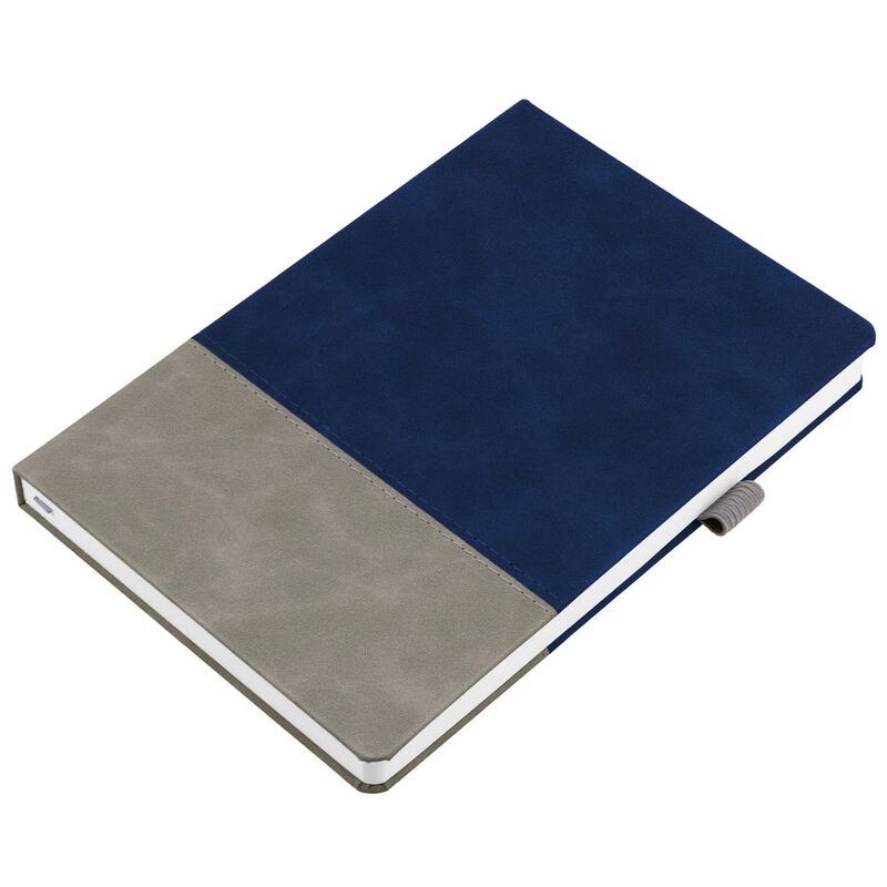 Ежедневник Horizon, недатированный, серый с синим арт.21172.41