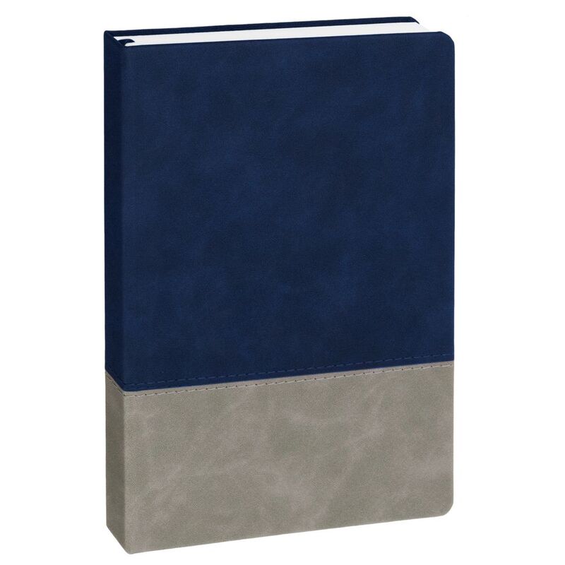 Ежедневник Horizon, недатированный, серый с синим арт.21172.41