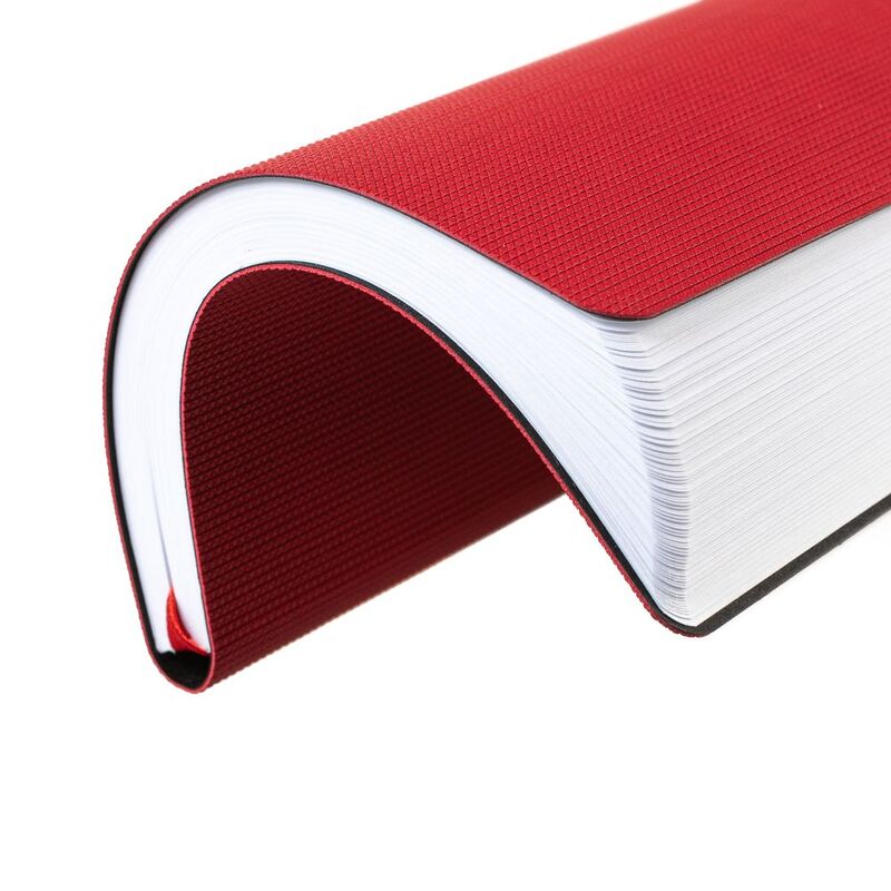 Ежедневник Knit, недатированный, красный арт.21179.50