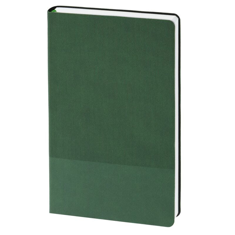 Ежедневник Knit, недатированный, зеленый арт.21179.90