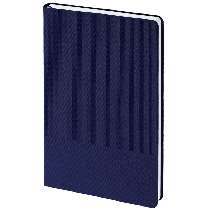 Ежедневник Knit, недатированный, темно-синий арт.21179.44