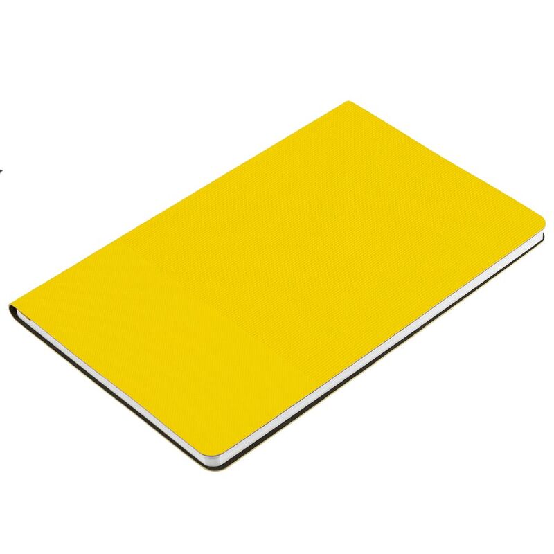 Ежедневник Knit, недатированный, желтый арт.21179.80