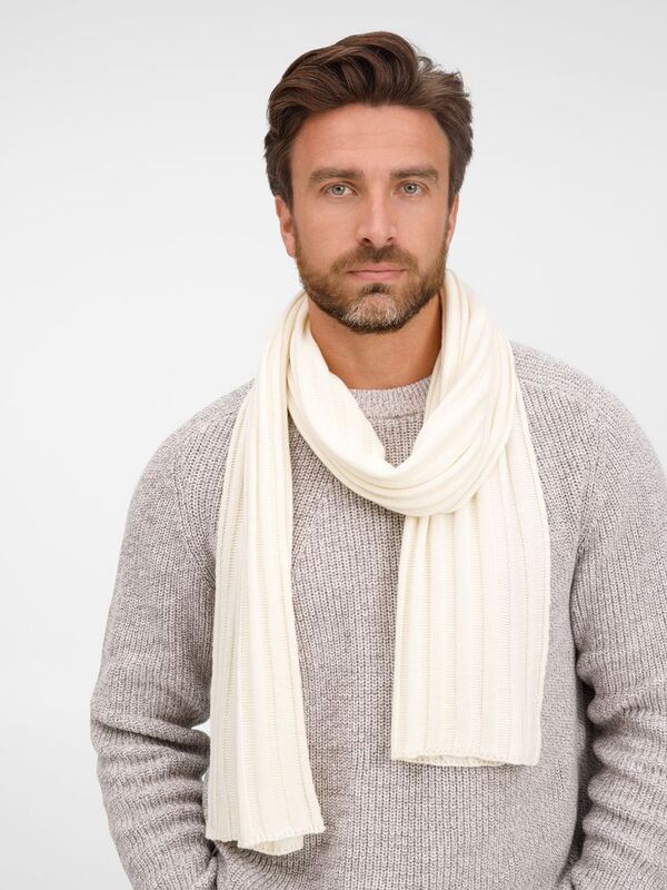 Шарф Metelitsa, белый (молочный) арт.19243.61