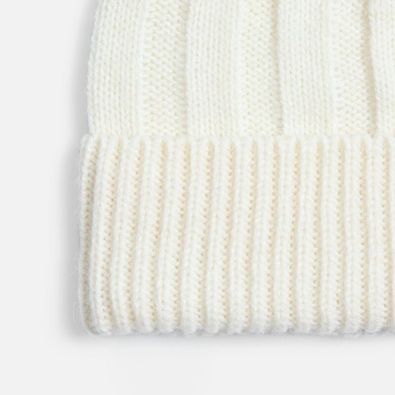 Шапка Bellish, белая (ванильная) арт.19244.61