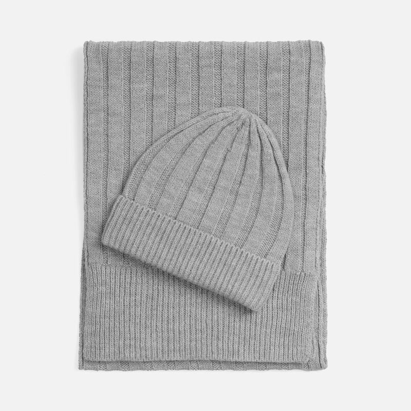 Шарф Bellish, светло-серый меланж арт.19245.31