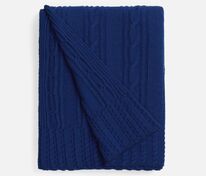 Плед Remitti, темно-синий (кобальт) арт.19246.46