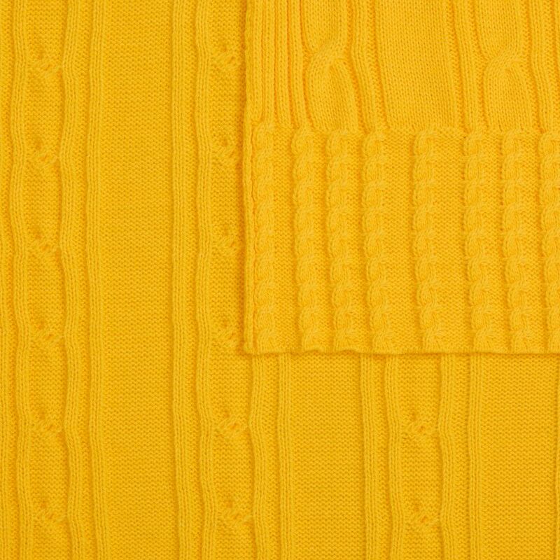 Плед Remitti, желтый арт.19246.80