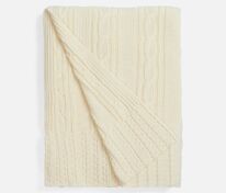 Плед Remitti, белый (молочный) арт.19246.61