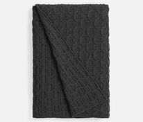 Плед Braidera, темно-серый меланж (асфальт) арт.19247.33