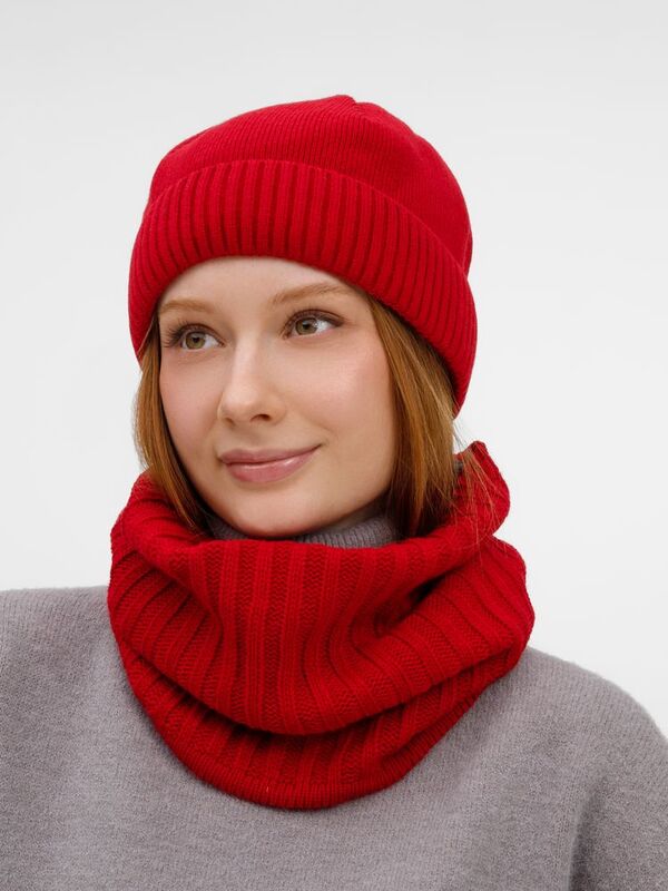 Шапка ComFleece, красная арт.19249.50