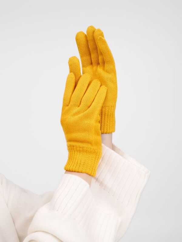 Перчатки Nobilis Mono, желтые (медовые) арт.19252.80