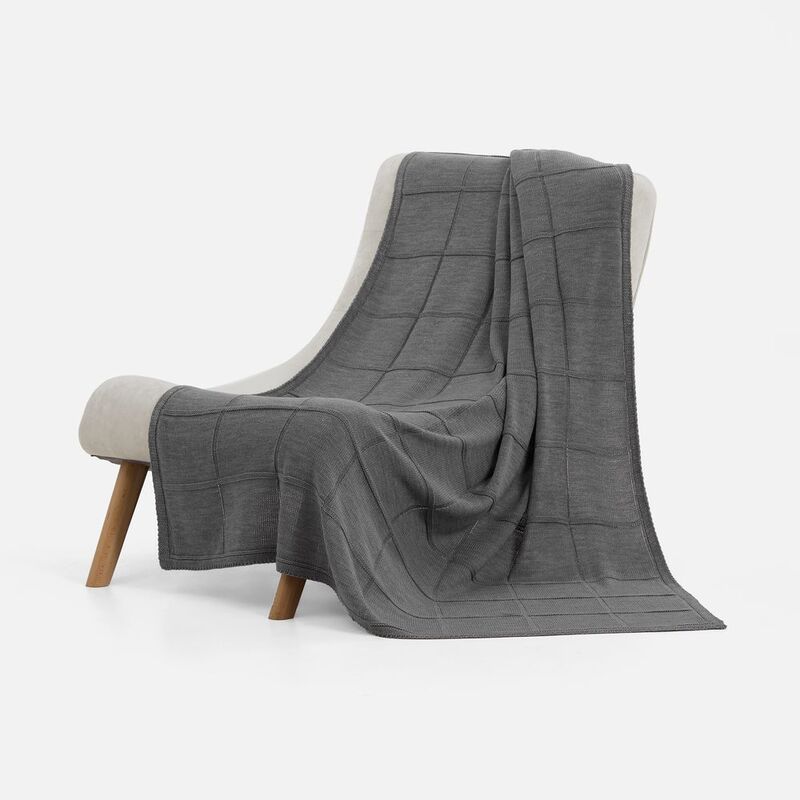 Плед Chainfield, серый меланж арт.19253.32