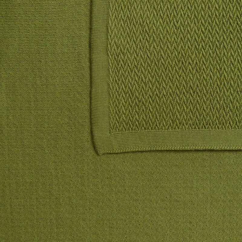 Плед Ornato, зеленый (лавровый) арт.16741.98