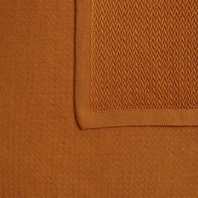 Плед Ornato, оранжевый (светлое золото) арт.16741.81