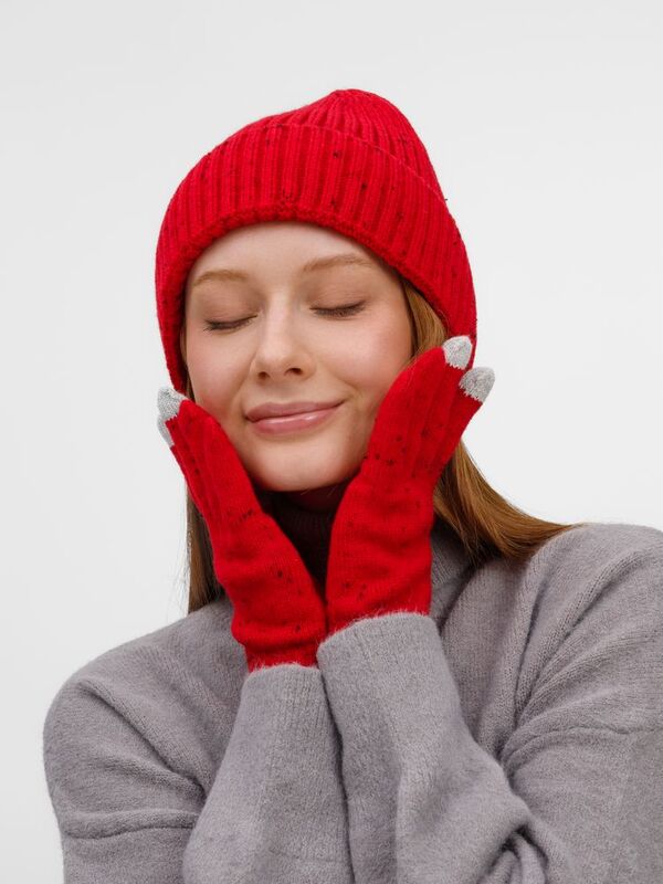 Шапка Spotti, красная арт.28894.50