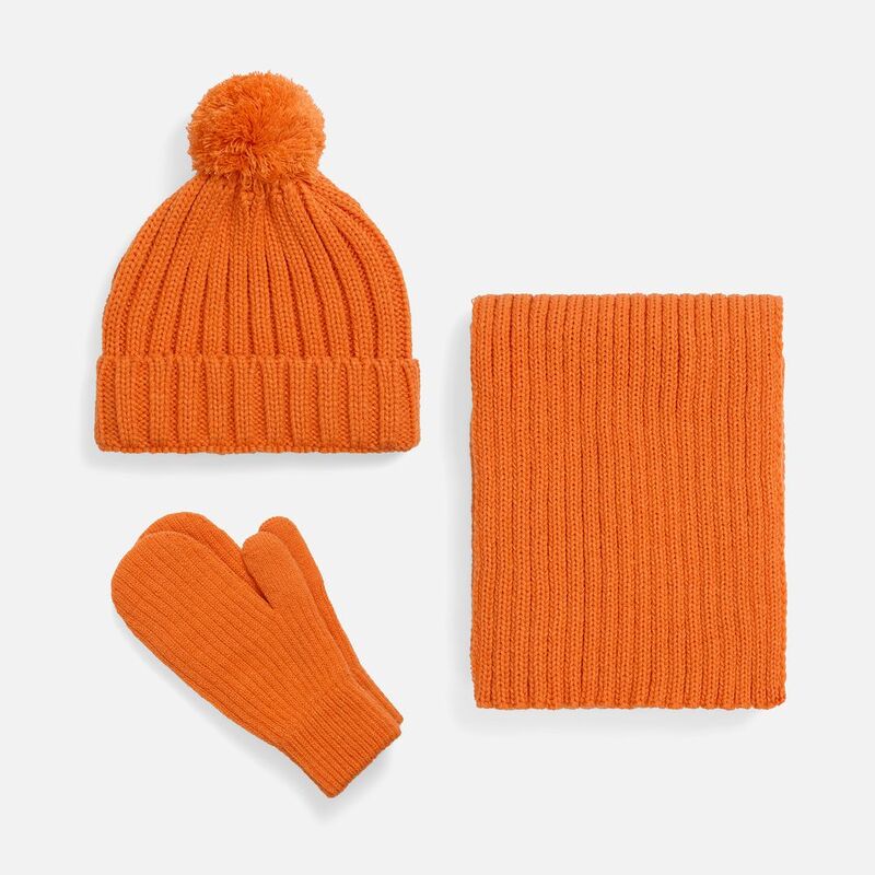 Шапка HappyGo, оранжевая арт.28897.20