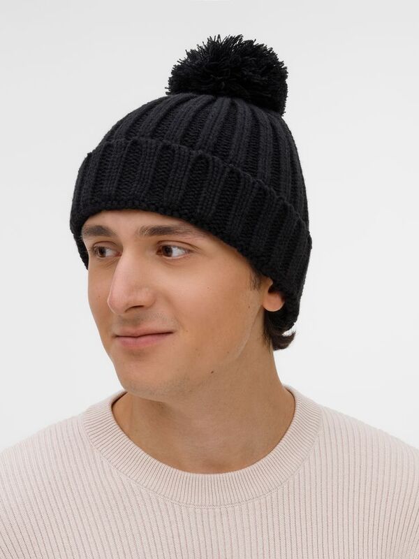 Шапка HappyGo, черная арт.28897.30