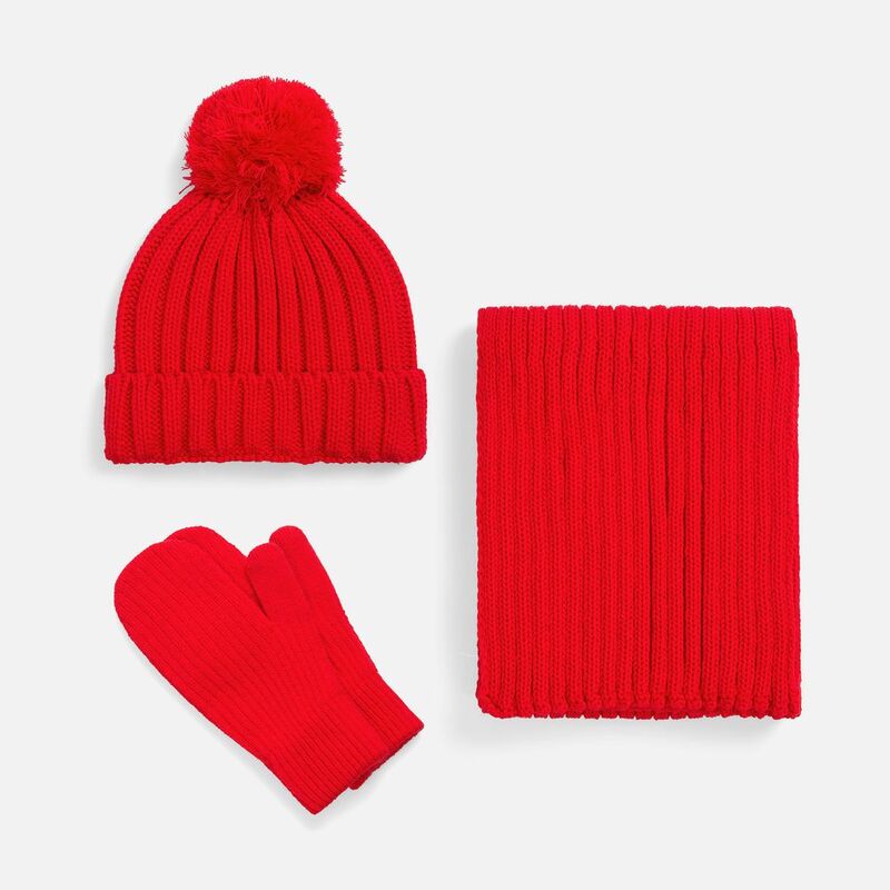 Шапка HappyGo, красная арт.28897.50