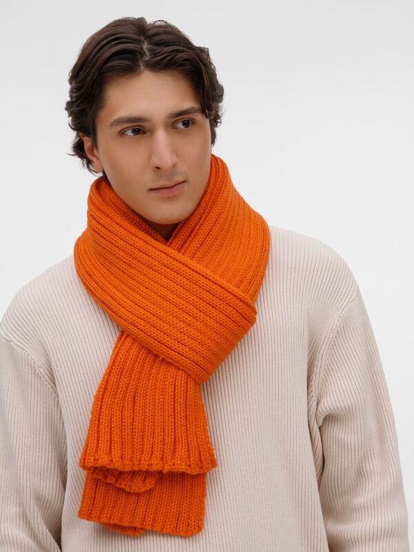 Шарф HappyGo, оранжевый арт.28899.20
