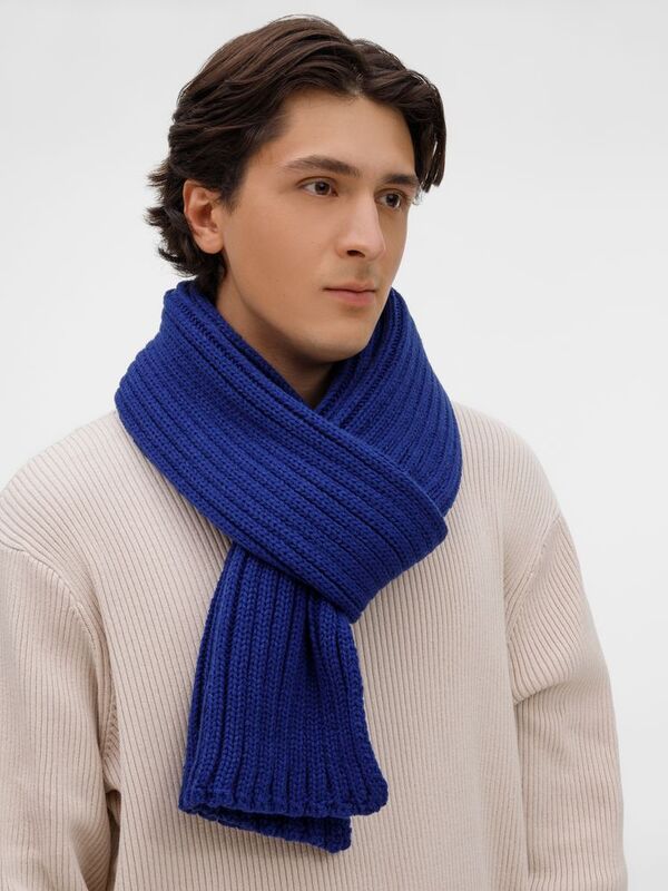 Шарф HappyGo, синий арт.28899.40