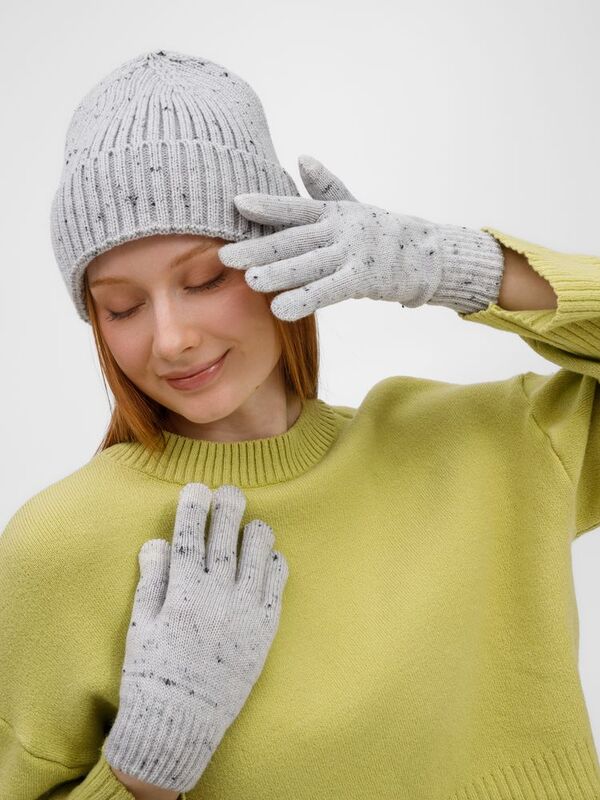 Перчатки сенсорные Spotti Senso, светло-серые арт.28900.11