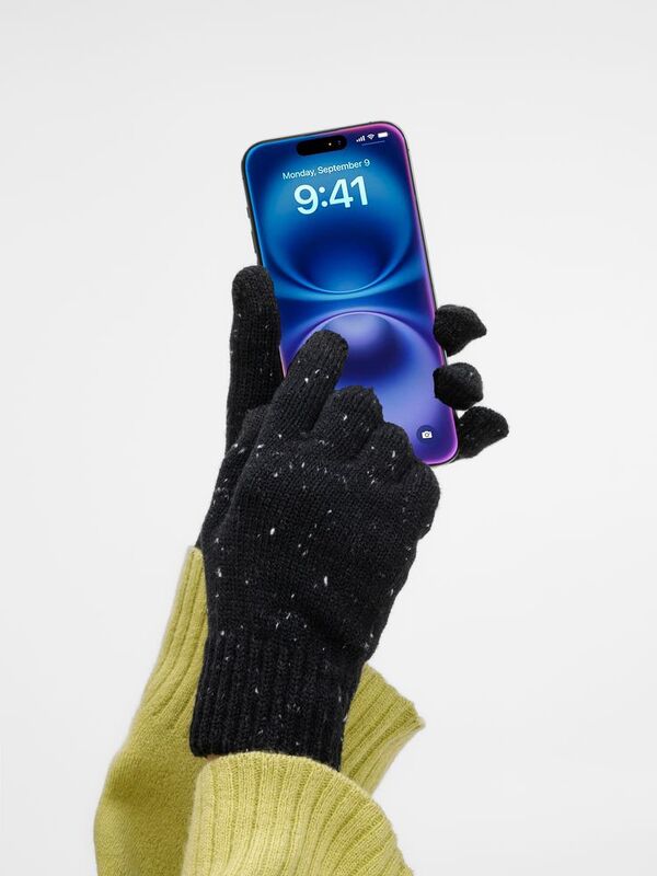 Перчатки сенсорные Spotti Senso, черные арт.28900.30