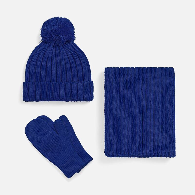 Варежки HappyGo, синие арт.28901.40