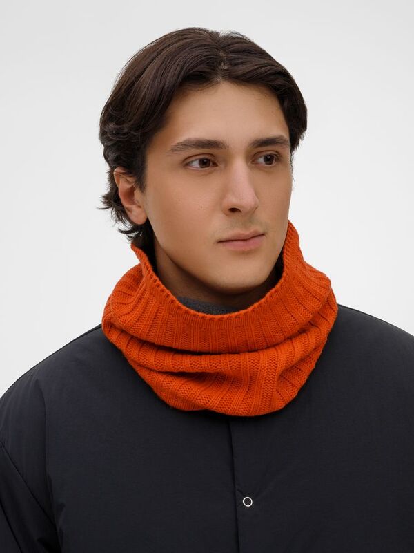 Снуд ComFleece, темно-оранжевый (кирпичный) арт.19250.20