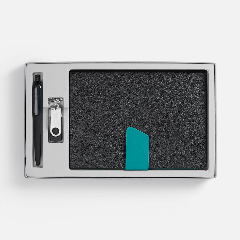 Набор Boom Memory, черный с бирюзовым арт.22200.30