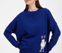 Джемпер Sharpick, темно-синий (кобальт) арт.19251.46