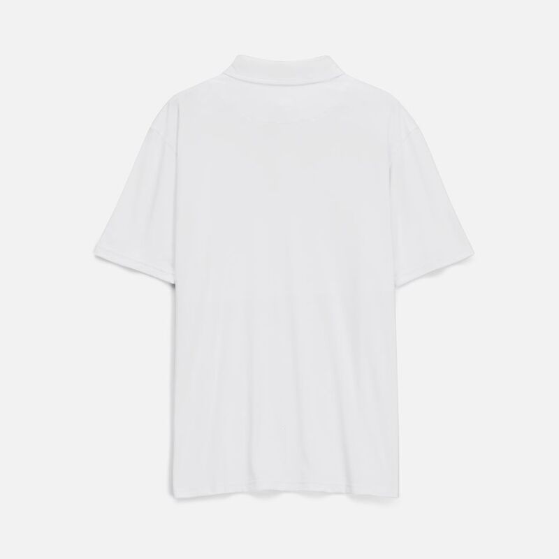 Рубашка поло унисекс Senti, белая арт.20186.60