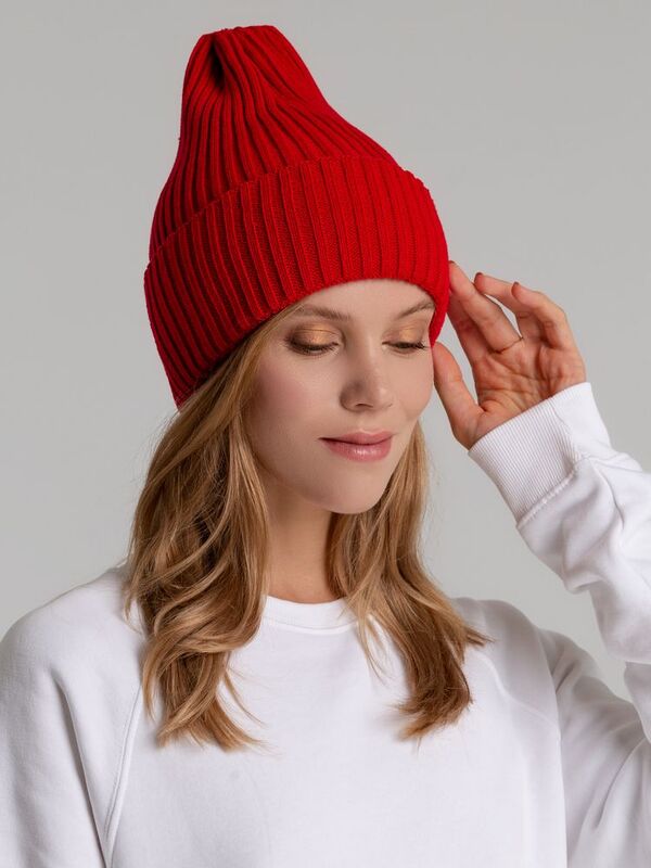 Шапка Yong, ярко-красная арт.20551.51