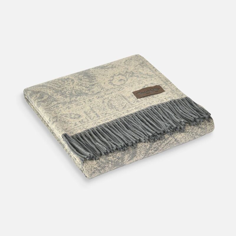 Плед Magnolia, коричневый арт.19148.59