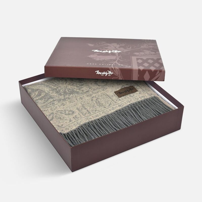 Плед Magnolia, коричневый арт.19148.59