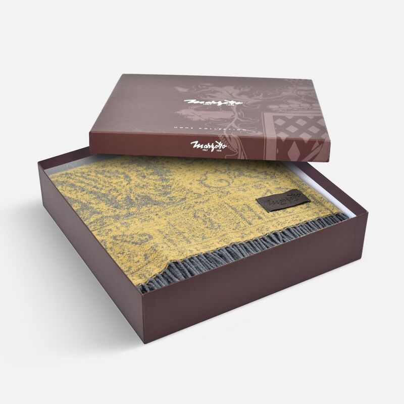 Плед Magnolia, желтый арт.19148.80