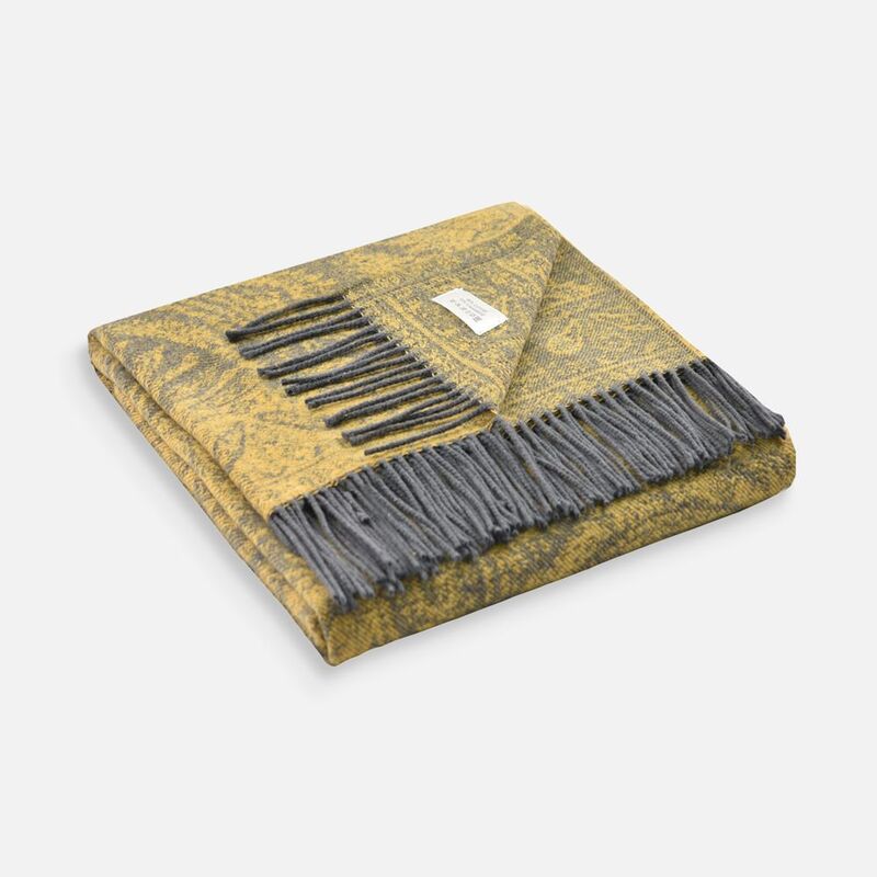 Плед Magnolia, желтый арт.19148.80