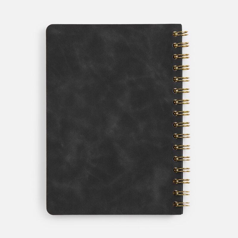 Ежедневник Spiral, недатированный, черный арт.22092.30