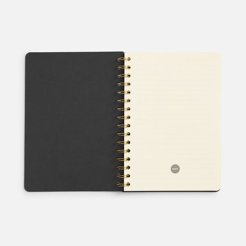 Ежедневник Spiral, недатированный, черный арт.22092.30