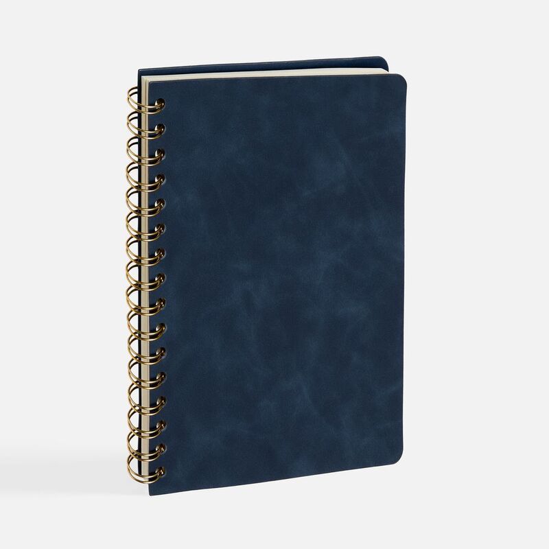 Ежедневник Spiral, недатированный, синий арт.22092.40
