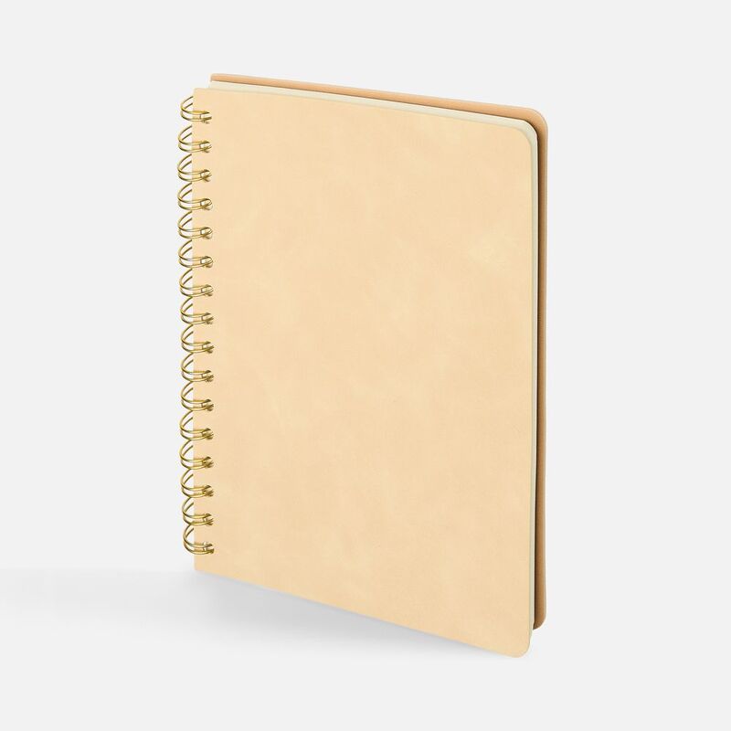 Ежедневник Spiral, недатированный, бежевый арт.22092.11