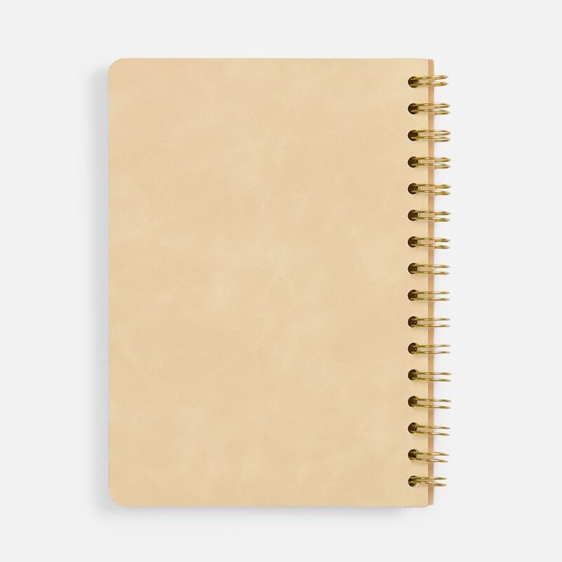 Ежедневник Spiral, недатированный, бежевый арт.22092.11