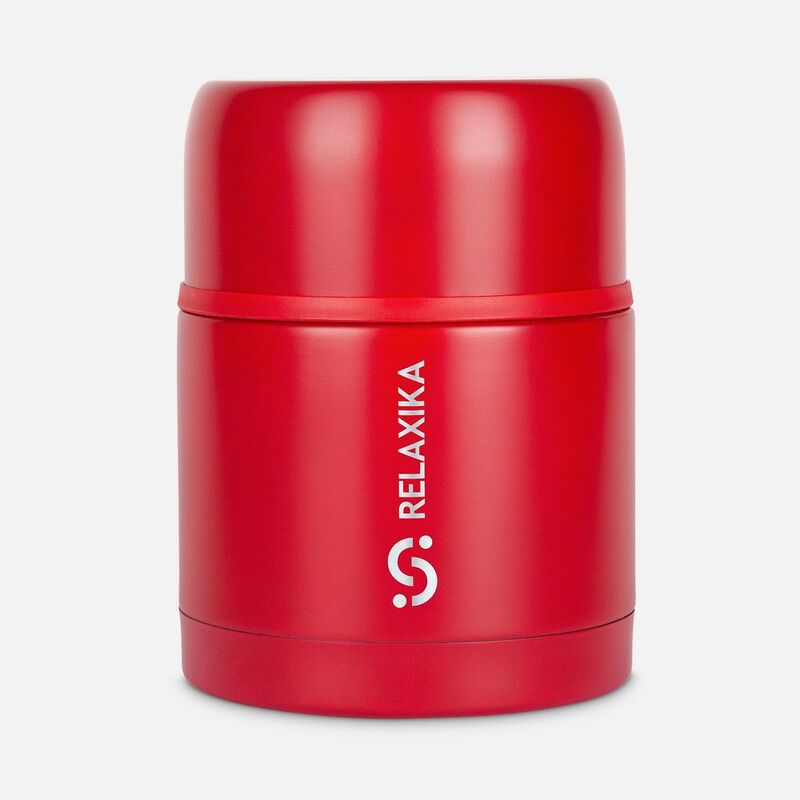 Термос для еды Relaxika 500, красный арт.15474.50