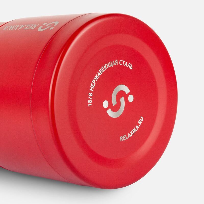 Термос для еды Relaxika 500, красный арт.15474.50